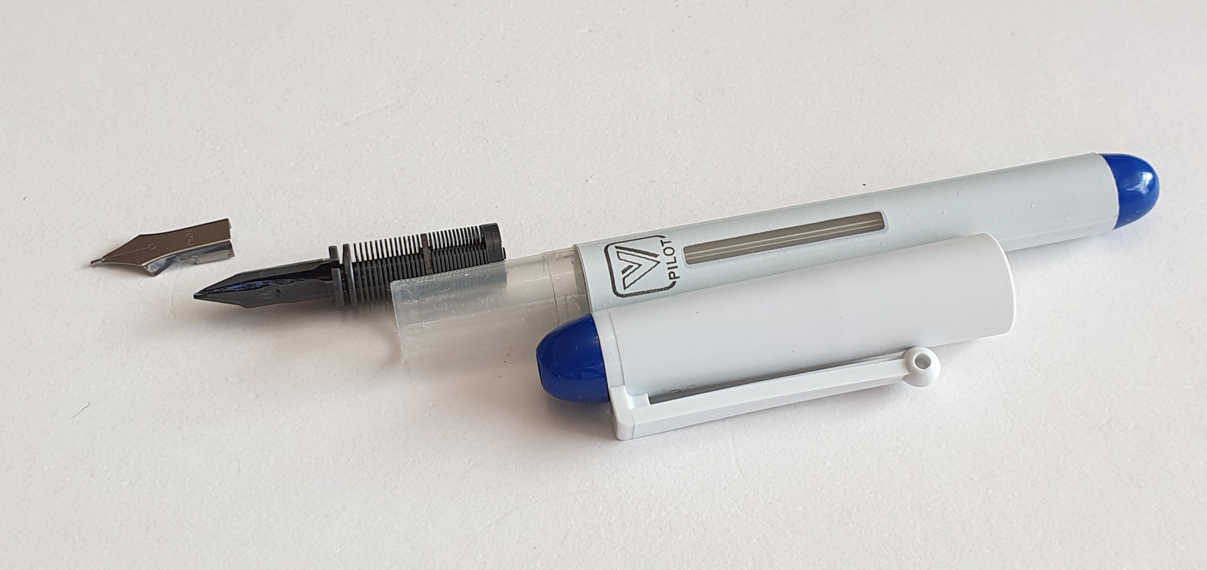 A look at the Pilot V disposable fountain pen and how to refill one ...