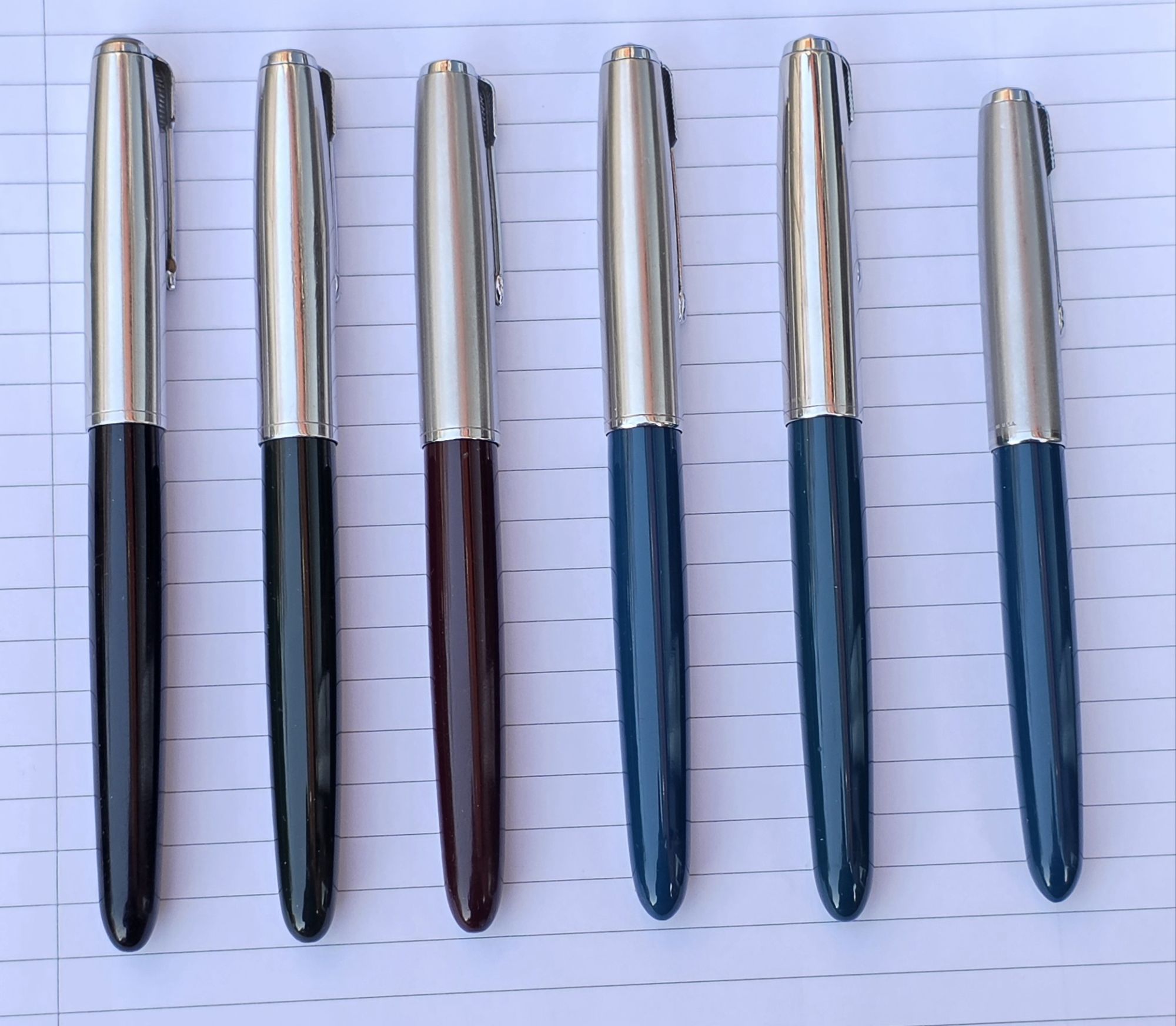 My Parker 51 Aerometric collection. | Fountain pen blog