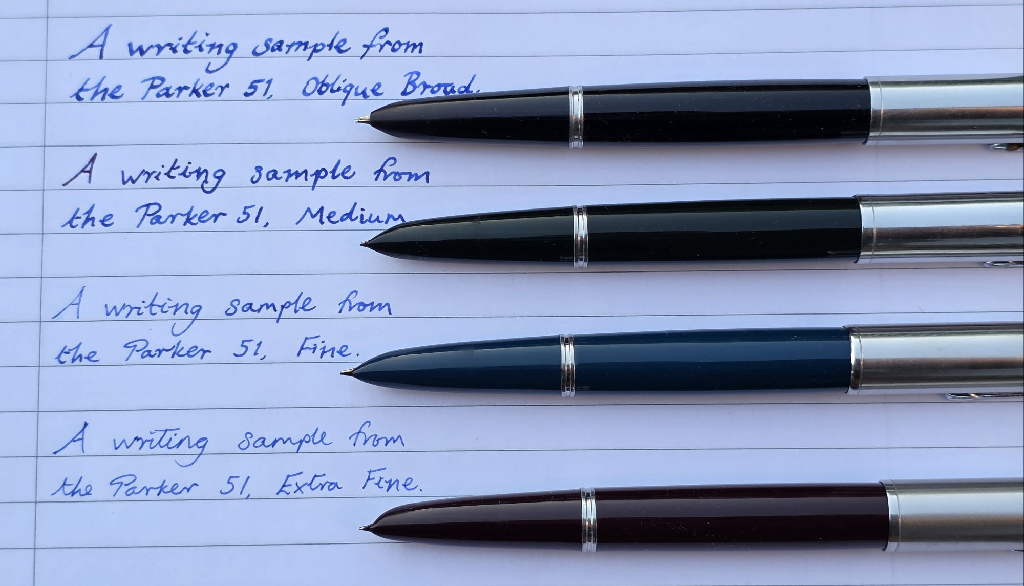 My Parker 51 Aerometric collection. | Fountain pen blog